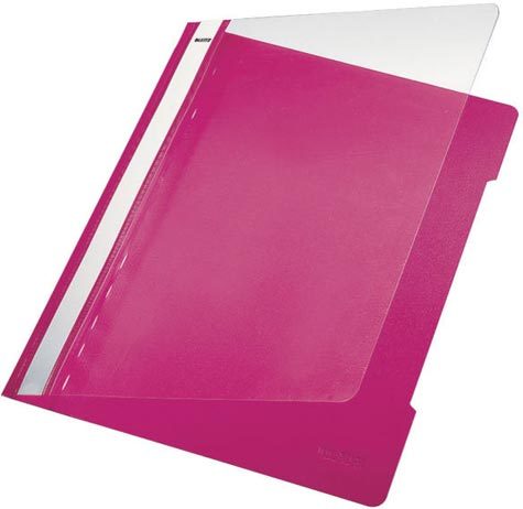 gbc 41910022, Cartellina in PVC LEITZ formato A4, ROSA. Ex codice Esselte 41910122, marchio LEITZ.