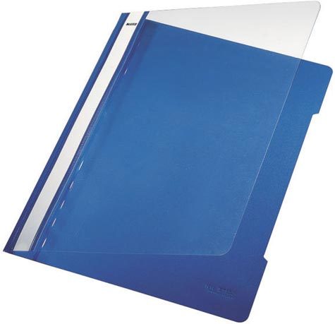 gbc 41910035, Cartellina in PVC LEITZ formato A4, BLU. Ex codice Esselte 41910135, marchio LEITZ.