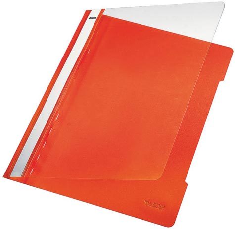 gbc 41910045, Cartellina in PVC LEITZ formato A4, ARANCIO. Ex codice Esselte 41910145, marchio LEITZ.