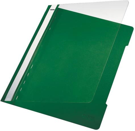 gbc 41910055, Cartellina in PVC LEITZ formato A4, VERDE. Ex codice Esselte 41910155, marchio LEITZ.