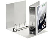 gbc Raccoglitore SOFT CLICK LEITZ 60mm, BIANCO, dorso e fronte personalizzabile, formato utile 22x30cm, 4 anelli a 'D'., certificazione FSC Recycled, GS, marchio LEITZ.