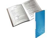 gbc BEBOP listino fogli fissi - 40 buste - dim. 31 x 23 cm Blu, marchio LEITZ.