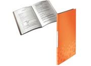 gbc BEBOP listino fogli fissi - 40 buste - dim. 31 x 23 cm Arancione, marchio LEITZ.