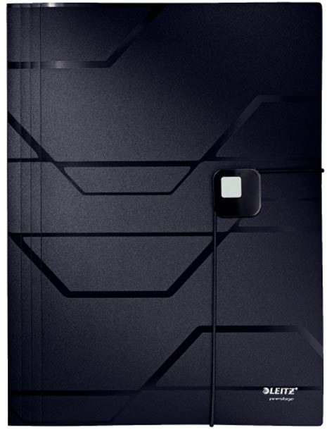 gbc PRESTIGE cartella a 3 lembi Nero..