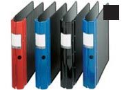 gbc  4 anelli rotondi, formato utile 22x30 cm, dorso in metallo. Ex codice Esselte 466870, marchio ESSELTE ess46687