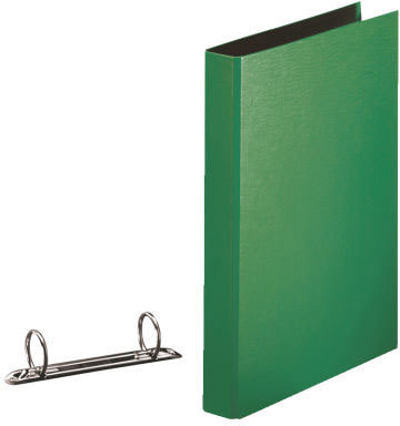 gbc 394771600, Raccoglitore DAILY VERDE, 25mm, 2 anelli rotondi, formato utile A4 (21x29,7cm). Ex codice Esselte 477160,  marchio ESSELTE.