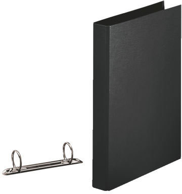 gbc 394773300, Raccoglitore DAILY NERO, 25mm, 2 anelli rotondi, formato utile A5 (15x21cm). Prodotto abbinabile alle buste codice: 561220. marchio ESSELTE.