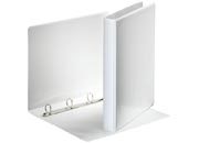 gbc  20mm, BIANCO, in polipropilene, dorso e fronte personalizzabile, 4 anelli a 'D', formato utile 22x30 cm. Ex codice Esselte 497010, certificazione FSC Recycled, marchio ESSELTE ess49701