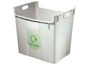 gbc EcoBin - cestino gettacarte GRIGIO, capacit 40 litri, marchio LEITZ ess52090085