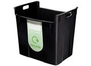 gbc EcoBin - cestino gettacarte NERO, capacit 40 litri, marchio LEITZ ess52090095