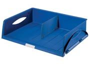 gbc SORTY JUMBO vaschetta portacorrispondenza dim. 47x35x11 cm, BLU., marchio LEITZ.