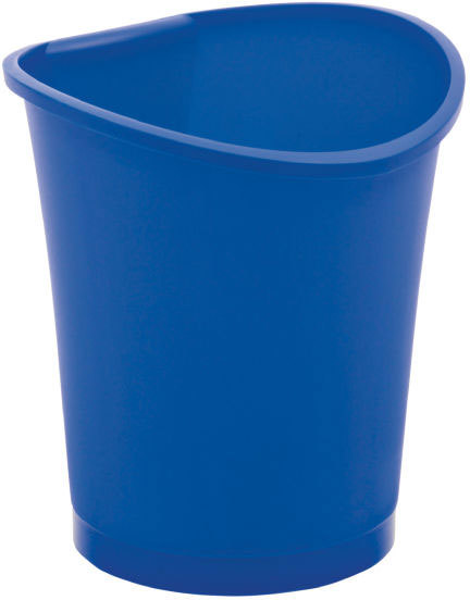 gbc 52509, BASKO 18 cestino gettacarte 18 litri, BLU. Ex codice Esselte 525090, marchio LEITZ.