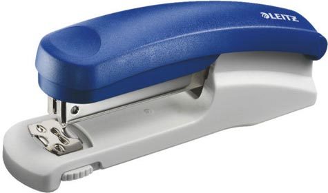 gbc LEITZ 5500 cucitrice da tavolo 30 fg - punto n 24-6 e 26-6, BLU., marchio LEITZ.