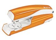 gbc Cucitrice da tavolo LEITZ 5502 NeXXt Series ARANCIONE METAL, in metallo con magazzino punti in plastica, capacit 30 fogli, utilizza punto n 24/6 e 26/6, profondit cucitura  3mm/30 fogli, punto chiuso e aperto, caricamento superiore, certificazione GS, marchio LEITZ.