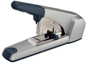 gbc LEITZ 5553 PUNTO PIATTO per alti spessori 120 fogli, ARGENTO.,  certificazione GS, marchio LEITZ.