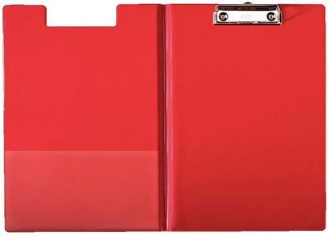 gbc 56043, DAILY portablocco formato 24,3 x 34 cm, ROSSO. Ex codice Esselte 560430,  certificazione FSC Recycled, marchio ESSELTE.
