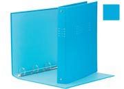 gbc  AZZURRO, 30mm, in cartone rivestito, 4 anelli rotondi, formato utile 22x30 cm. Ex codice Esselte 569050,  marchio ESSELTE ess395690500