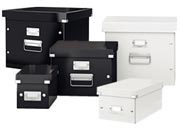 gbc CLICK & STORE Scatola per archiviazione universale (piccola) BIANCO, marchio LEITZ.