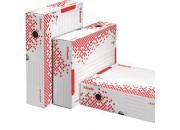 gbc SPEEDBOX - apertura ampia Dorso 80 mm Bianco, certificazione FSC, marchio ESSELTE.