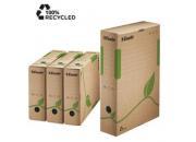 gbc ECOBOX - dorso 80 mm Colore Naturale, certificazione FSC, marchio ESSELTE.