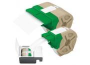 gbc Cartuccia etichetta in continuo 12 mm x 22 m - Carta - adesiv. Permanente Bianco ess70110001
