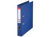 gbc 811450, Registratore in PPL BLU, formatoto commerciale, dorso 5 cm, con rinforzi in metallo. Ex codice Esselte 81145, certificazione FSC Mix, marchio ESSELTE.