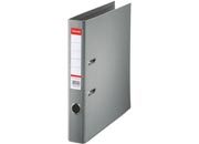 gbc 811480, Registratore in PPL GRIGIO, formatoto commerciale, dorso 5 cm, con rinforzi in metallo. Ex codice Esselte 81148, certificazione FSC Mix, marchio ESSELTE.