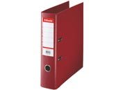 gbc 811510, Registratore in PPL BORDEAUX, formato commerciale, dorso 7,5 cm, con rinforzi in metallo . Ex codice Esselte 81151, certificazione FSC Mix, marchio ESSELTE.