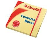 gbc  100 fg. - 75 x 75 mm, GIALLO. Ex codice Esselte 830030, marchio ESSELTE ess83003