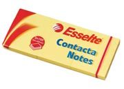 gbc  3x100 fg. - 40 x 50 mm, GIALLO. Ex codice Esselte 830120, marchio ESSELTE ess83012