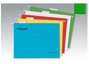 gbc 90337, Cartelle sospese PENDAFLEX, fondo a V, interasse 39cm, VERDE ess90337.