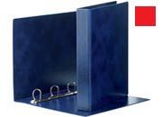 gbc 390550160, 25mm, ROSSO, raccoglitore PRESTIGE 4 anelli rotondi, formato utile 24,5x30,5cm, (ex codice E5016). Ex codice Esselte E501601, marchio ESSELTE.