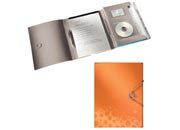 gbc BEBOP cartella congressi - dim. 31.5x 23.5x 2.5 cm Arancione, marchio LEITZ.