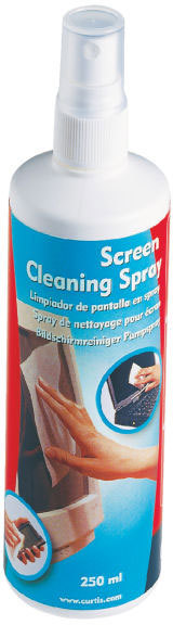gbc 67658, Spray per pulizia di schermi 250 ml Ex codice Esselte 676580, marchio ESSELTE.