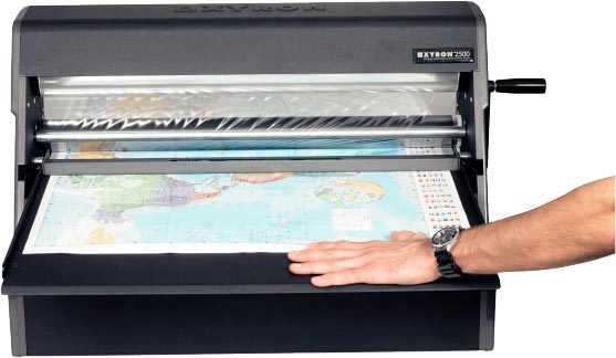 gbc Plastificatrice Xyron 2500 plastificatrice professinale a freddo in formato A1, marchio XYRON.