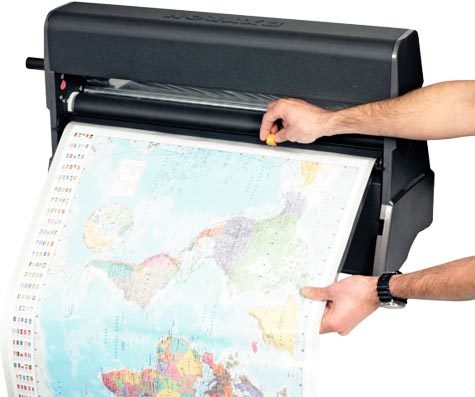 gbc Plastificatrice Xyron 2500 plastificatrice professinale a freddo in formato A1, marchio XYRON.