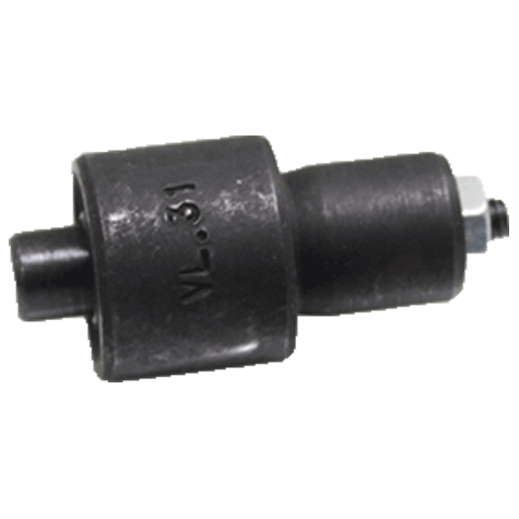 legatoria Punzone inferiore per occhielli 51r Applicabili su torchietti manuali con base cilindrica dimetro 12 mm.
