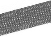 legatoria Segnalibro DoppioRaso 8mm, GRIGIO SCURO in segmenti da 44cm, altezza 8mm.