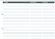 gbc Intercalari per telemax lusso a5 In cartoncino rivestito in pvc trasparente. formato 15x22. Per ampliare con facilita` la rubrica telemax lusso. FAO100460563