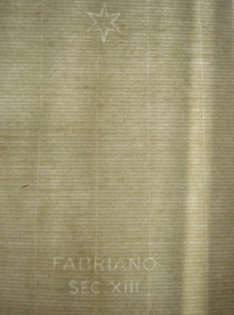 carta Busta per corrispondenza di pregio Secolo XIII, Cartiere Miliani Fabriano Avorio, 120gr, 110x220mm, bordo tagliatato a mano, per stampa laser e ink-jet.