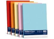 carta Folder Simplex 200, MIX di 5 colori formato T7 (25 x 34cm), 200gr. 5 cartelline assortite in 5 colori (5 per colore).