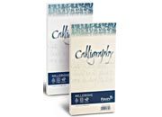 carta Buste Calligraphy Millerighe 100, AVORIO 02 formato C4 (11x22cm), 100gr, 25 buste FAVA57Q424