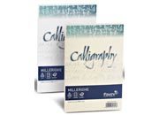 carta Buste Calligraphy Millerighe 100, BIANCO 01 formato J7 (12x18cm), 100gr, 25 buste.