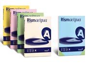 carta Carta RismAcqua 90, MIX 5 COLORI TENUI formato A3 (29,7x42cm), 90gr, 300 fogli FAVA66X323