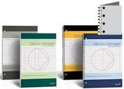 carta BLOCCO SPIRAL MANAGER quadro 10mm, retro neutro, formato AE (23x29,7cm), 82gr, 80 fogli FAVA293814