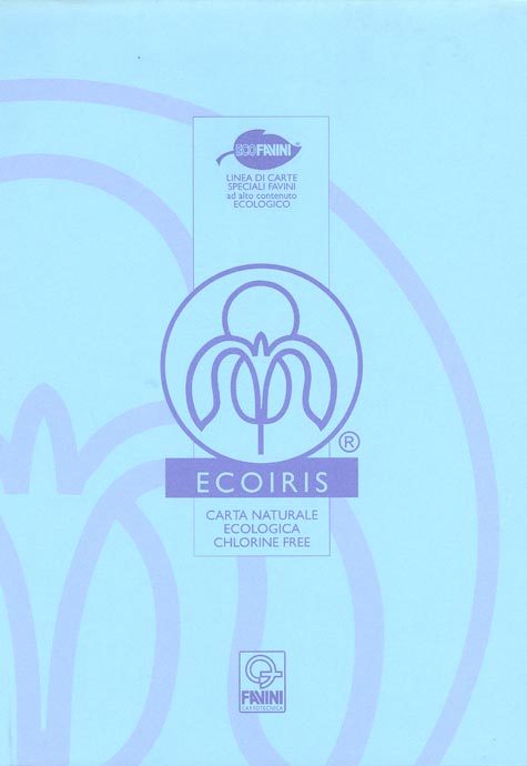 carta Blocco ECOIRIS. Carta naturale ecologica Chlorine free quadretti da 5mm su entrambi i lati, formato A4 (21x29,7cm), 80gr, 80 fogli, collato sul lato corto. Cellulosa purissimaad alto contenuto ecologico. Libera da acidit e cloro.