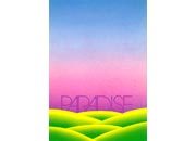 carta Blocco PARADISE, carta colorata righe da 8mm entrambi i lati, formato A4 (21x29,7cm), 50 fogli, collato sul lato corto.