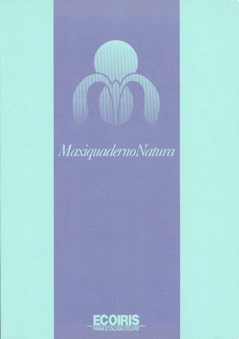 carta Maxiquaderno ECOIRIS, BIANCO ECF righe da 8mm entrambi i lati, formato A4 (21x29,7cm), 80gr, 20 fogli+1, vera carta ecologica. Cellulosa purissima. Libera da acidit. Libera da cloro.