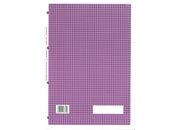 carta RICAMBIO QUARTETT IN 4 COLORI ASSORTITI quadro 5mm in entrambi i lati, 4 fori, formato A4 (21x29,7cm), 80gr, 100 fogli per colore (Rosso, Giallo, Blu, Verde).