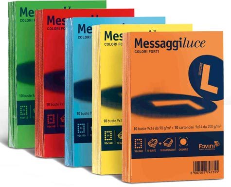 MessaggiLuce Collezioni, AZZURRO 55 FAVA57G114 - immagine aggiuntiva